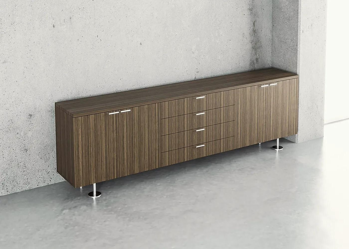 Credenza con cajones